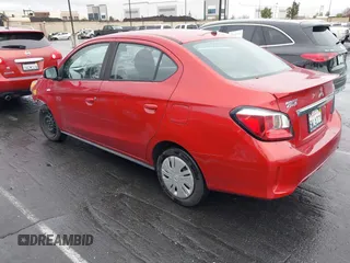 2021 Mitsubishi Mirage G4 ES with VIN ML32FUFJ9MHF01240, listed as a IAAI auction lot 41579718 with 86,616 mi miles. Bid and sale history available at carsss.com. Image 3.
