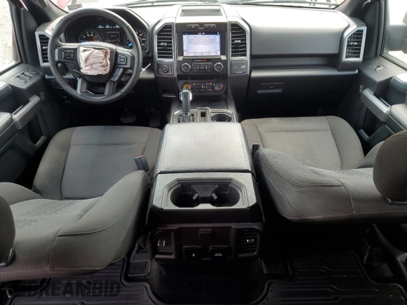 2019 Ford F-150 XL with VIN 1FTEW1EP0KFB14211, listed as a Copart auction lot 60712585 with 92,013 mi miles and Salvage title. Bid and sale history available at DreamBid. Image 8.