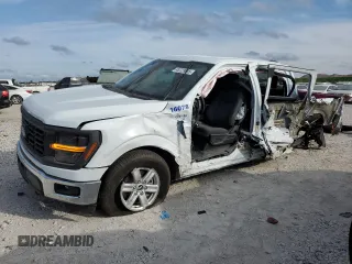 2024 Ford F-150 with VIN 1FTFW1FDXRFB74936, listed as a Copart auction lot 45729855 with 2,434 mi miles and Non repairable. Bid and sale history available at DreamBid. Image 1.