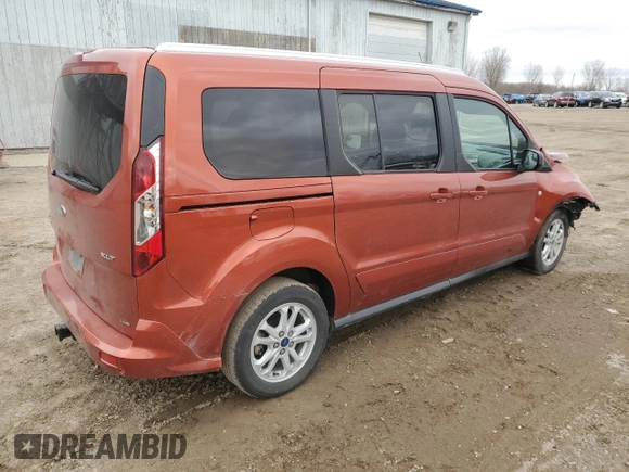 2022 Ford Transit Connect XLT with VIN NM0GE9F25N1509870, listed as a Copart auction lot 50624425 with 14,851 mi miles and Clean title. Bid and sale history available at DreamBid. Image 3.