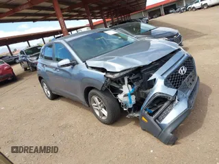 2019 Hyundai Kona SE with VIN KM8K1CAAXKU249380, listed as a IAAI auction lot 42092163 with 71,212 mi miles. Bid and sale history available at carsss.com. Image 1.