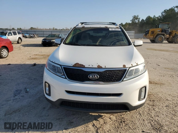 2014 Kia Sorento LX with VIN 5XYKT4A7XEG536121, listed as a Copart auction lot 49160335 with 103,118 mi miles and Salvage Title. Bid and sale history available at carsss.com. Image 5.