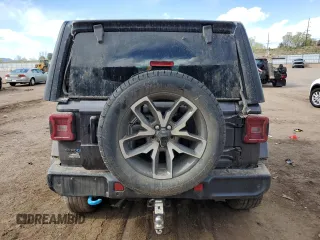 2024 Jeep Wrangler Sport S with VIN 1C4RJXN64RW202828, listed as a Copart auction lot 54202415 with 30,459 mi miles and Salvage title. Bid and sale history available at DreamBid. Image 6.