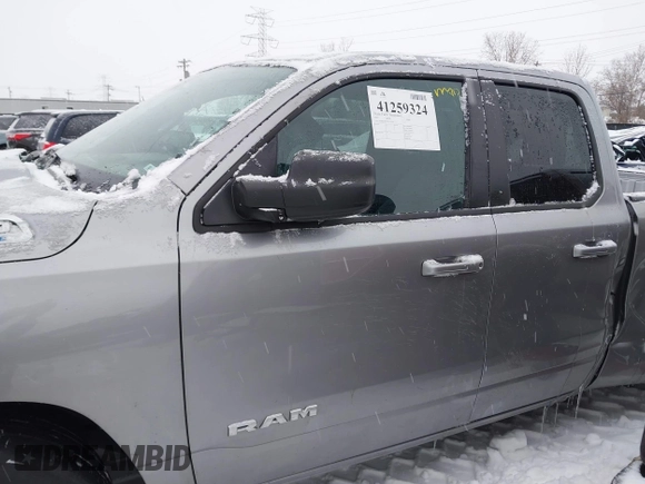 2022 Ram 1500 Big Horn with VIN 1C6RRFBG9NN374344, listed as a IAAI auction lot 41259324 with 81,846 mi miles and . Bid and sale history available at DreamBid. Image 14.