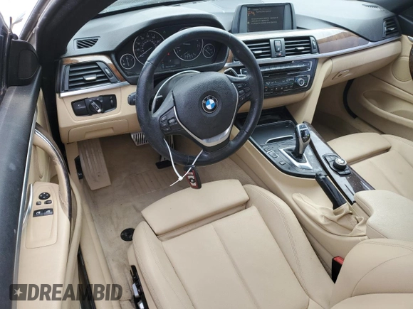 2016 BMW 4 Series 428i with VIN WBA3N7C57GK226143, listed as a Copart auction lot 44036805 with 117,218 mi miles and Salvage Title. Bid and sale history available at carsss.com. Image 8.