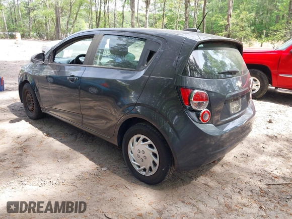2016 Chevrolet Sonic LS with VIN 1G1JA6SH2G4167608, listed as a IAAI auction lot 42094415 with 100,278 mi miles and . Bid and sale history available at DreamBid. Image 3.