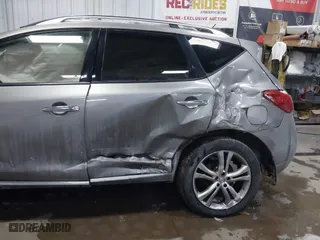 2010 Nissan Murano SL with VIN JN8AZ1MW1AW108855, listed as a IAAI auction lot 41543840 with 156,286 mi miles. Bid and sale history available at carsss.com. Image 6.