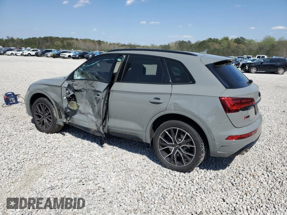2022 Audi SQ5 Prestige z VIN WA1C4AFY5N2098713, wystawiony jako Copart lot #50542855 z przebiegiem 50 571 mil mil oraz Szkoda całkowita • Salvage title. Historia ofert i sprzedaży dostępna na DreamBid. Obrazek 2.