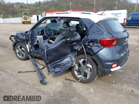 2024 Hyundai Venue SEL with VIN KMHRC8A36RU330152, listed as a IAAI auction lot 42019912 with 3,035 mi miles and . Bid and sale history available at DreamBid. Image 3.