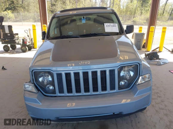 2012 Jeep Liberty Sport with VIN 1C4PJMAK4CW132781, listed as a IAAI auction lot 42074401 with 90,130 mi miles. Bid and sale history available at carsss.com. Image 13.
