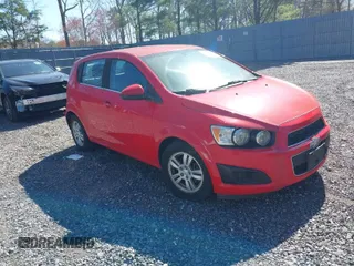 2014 Chevrolet Sonic LT with VIN 1G1JC6SG1E4129835, listed as a IAAI auction lot 42080133 with 94,170 mi miles. Bid and sale history available at carsss.com. Image 1.