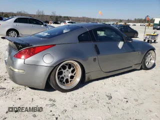 2006 Nissan 350Z Touring with VIN JN1AZ34E36M354004, listed as a Copart auction lot 46673545 with 196,768 mi miles and Salvage Title. Bid and sale history available at carsss.com. Image 3.