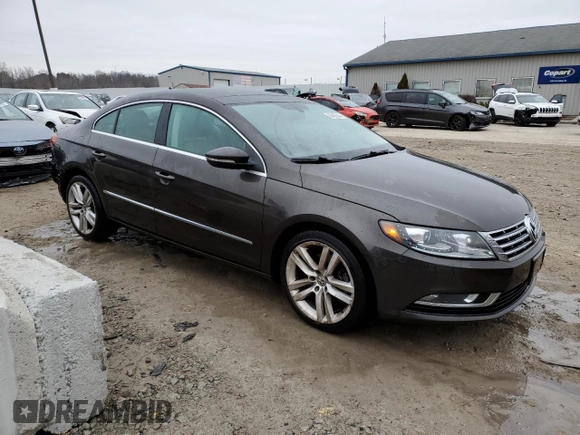 2013 Volkswagen CC Lux with VIN WVWRN7AN6DE523382, listed as a Copart auction lot 87489344 with 128,208 mi miles and Non repairable. Bid and sale history available at DreamBid. Image 4.