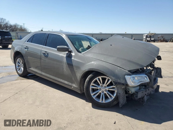 2018 Chrysler 300 Touring with VIN 2C3CCAAG3JH154337, listed as a Copart auction lot 48502595 with Not Provided miles and Salvage Title. Bid and sale history available at carsss.com. Image 4.
