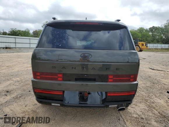 2024 Hyundai Santa Fe Calligraphy with VIN 5NMP54GL7RH019911, listed as a Copart auction lot 51437245 with 20,874 mi miles and Salvage title. Bid and sale history available at DreamBid. Image 6.