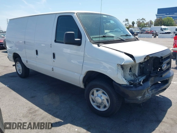 2009 Ford Econoline Cargo Commercial with VIN 1FTNE14W89DA80617, listed as a IAAI auction lot 42082273 with 70,347 mi miles and . Bid and sale history available at DreamBid. Image 1.