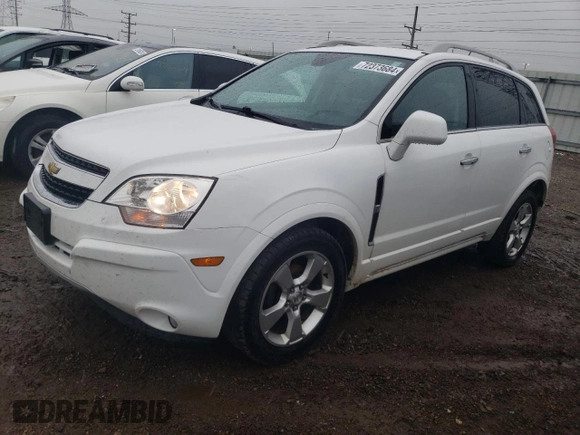 2013 Chevrolet Captiva Sport LTZ with VIN 3GNAL4EK9DS593392, listed as a Copart auction lot 72373684 with 127,984 mi miles and Salvage Title. Bid and sale history available at DreamBid. Image 1.