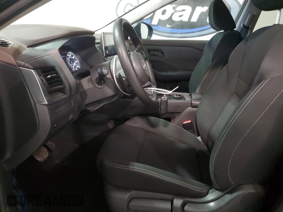 2023 Nissan Rogue S with VIN 5N1BT3AB1PC736077, listed as a Copart auction lot 58308225 with 79,350 mi miles and Clean title. Bid and sale history available at DreamBid. Image 7.