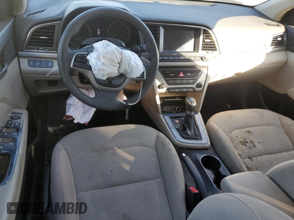 2018 Hyundai Elantra SEL with VIN 5NPD84LF8JH395292, listed as a Copart auction lot 87181254 with 81,262 mi miles and Salvage Title. Bid and sale history available at DreamBid. Image 8.