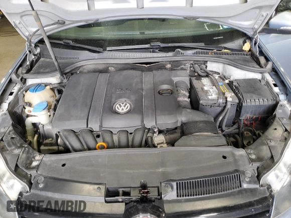 2011 Volkswagen Golf with VIN WVWAB7AJ2BW197042, listed as a Copart auction lot 65524575 with 243,675 mi miles and Salvage title. Bid and sale history available at DreamBid. Image 11.