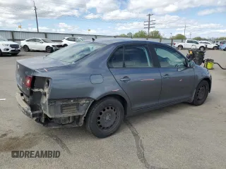 2009 Volkswagen Jetta S with VIN 3VWJM71K59M007776, listed as a Copart auction lot 53959525 with 190,557 mi miles and Salvage title. Bid and sale history available at DreamBid. Image 3.