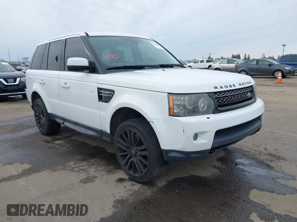 2013 Land Rover Range Rover Sport HSE LUX with VIN SALSK2D48DA774176, listed as a IAAI auction lot 41563083 with 118,979 mi miles. Bid and sale history available at carsss.com. Image 1.