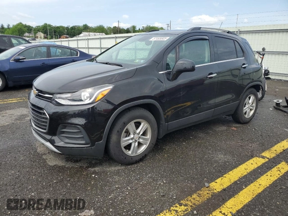 2019 Chevrolet Trax LT z VIN KL7CJLSB4KB788053, wystawiony jako Copart lot #57465605 z przebiegiem 69 932 mil mil oraz Szkoda całkowita • Salvage title. Historia ofert i sprzedaży dostępna na DreamBid. Obrazek 1.