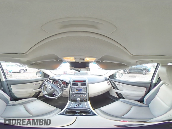 2012 Mazda CX-9 Touring with VIN JM3TB3CV2C0338611, listed as a Copart auction lot 61193625 with 115,817 mi miles and Salvage title. Bid and sale history available at DreamBid. Image 14.