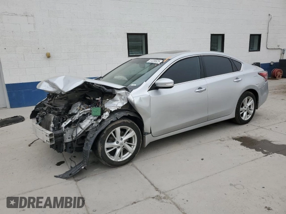 2014 Nissan Altima SV with VIN 1N4AL3AP1EC296120, listed as a Copart auction lot 51226525 with Not Provided miles and Salvage Title. Bid and sale history available at DreamBid. Image 1.