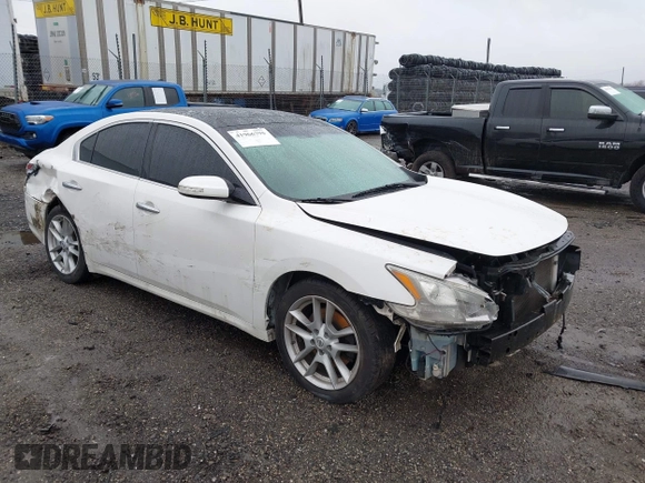 2011 Nissan Maxima 3.5 SV with VIN 1N4AA5AP4BC813410, listed as a IAAI auction lot 41966795 with 1 mi miles. Bid and sale history available at carsss.com. Image 1.
