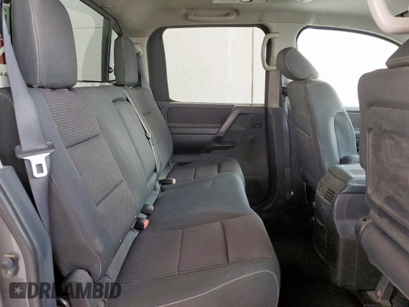 2013 Nissan Titan SV with VIN 1N6AA0EC4DN313935, listed as a Copart auction lot 57950695 with 246,851 mi miles and Salvage title. Bid and sale history available at DreamBid. Image 10.