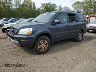 2003 Honda Pilot EX z VIN 2HKYF18723H567682, wystawiony jako Copart lot #53623685 z przebiegiem 319 628 mil mil oraz Szkoda całkowita • Salvage title. Historia ofert i sprzedaży dostępna na DreamBid. Obrazek 1.