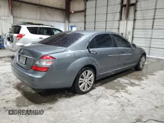 2009 Mercedes-Benz S 550 with VIN WDDNG71X79A263542, listed as a Copart auction lot 55873755 with 155,646 mi miles and Clean Title. Bid and sale history available at DreamBid. Image 3.