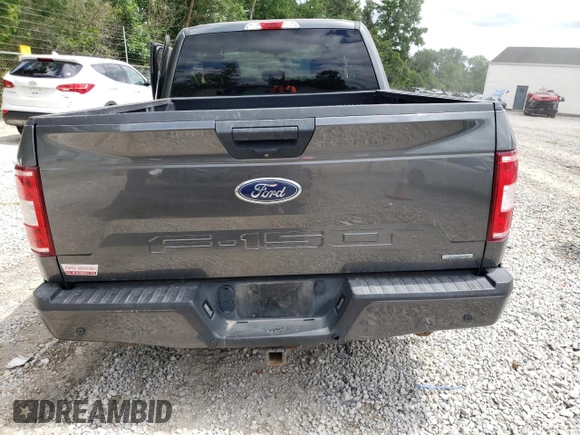 2020 Ford F-150 XL with VIN 1FTEX1CP5LFC31512, listed as a Copart auction lot 65382165 with 131,585 mi miles and Salvage title. Bid and sale history available at DreamBid. Image 6.