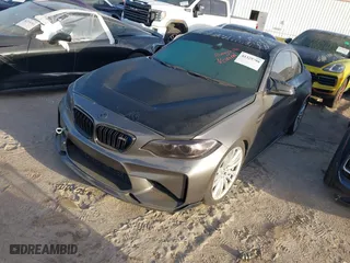 2017 BMW M2 with VIN WBS1H9C37HV887840, listed as a IAAI auction lot 41329798 with 40,942 mi miles. Bid and sale history available at carsss.com. Image 17.