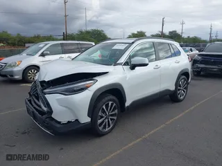 2022 Toyota Corolla Cross XLE with VIN 7MUDAAAG4NV005924, listed as a IAAI auction lot 41285454 with 15,570 mi miles. Bid and sale history available at carsss.com. Image 18.
