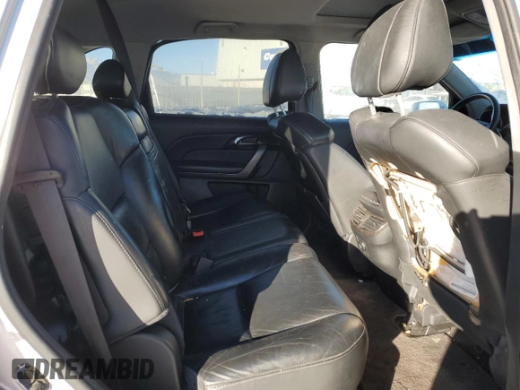 2008 Acura MDX with VIN 2HNYD28278H539502, listed as a Copart auction lot 88703855 with 199,248 mi miles and Salvage Title. Bid and sale history available at DreamBid. Image 11.