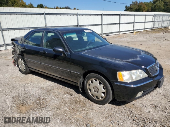 2004 Acura RL w/Navigation System with VIN JH4KA96624C004656, listed as a Copart auction lot 77021014 with 158,857 mi miles and Salvage Title. Bid and sale history available at carsss.com. Image 4.