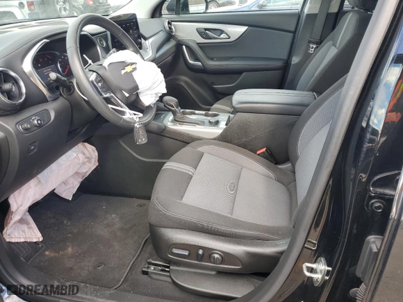 2023 Chevrolet Blazer LT with VIN 3GNKBHR45PS132673, listed as a Copart auction lot 42898985 with 19,555 mi miles and Salvage Title. Bid and sale history available at carsss.com. Image 7.