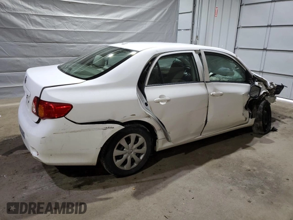2009 Toyota Corolla with VIN JTDBL40E299037028, listed as a Copart auction lot 50760735 with 166,826 mi miles and Salvage Title. Bid and sale history available at carsss.com. Image 3.