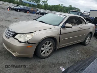 2008 Chrysler Sebring Touring with VIN 1C3LC55RX8N173651, listed as a Copart auction lot 53887595 with 213,365 mi miles and Salvage title. Bid and sale history available at DreamBid. Image 1.