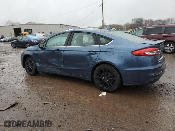 2019 Ford Fusion SE with VIN 3FA6P0HD6KR228591, listed as a Copart auction lot 52126565 with 35,012 mi miles and Salvage Title. Bid and sale history available at carsss.com. Image 2.
