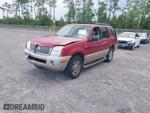 2005 Mercury Mountaineer Convenience with VIN 4M2ZU66W75UJ01248, listed as a IAAI auction lot 42623648 with 222,403 mi miles and . Bid and sale history available at DreamBid. Image 2.