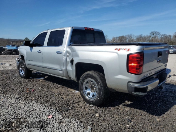 2015 Chevrolet Silverado 1500 LTZ with VIN 3GCUKSEC0FG115566, listed as a Copart auction lot 45462625 with 217,585 mi miles and Salvage Title. Bid and sale history available at carsss.com. Image 2.