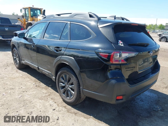 2023 Subaru Outback Onyx with VIN 4S4BTALC5P3193942, listed as a IAAI auction lot 42377732 with 19,974 mi miles and . Bid and sale history available at DreamBid. Image 3.