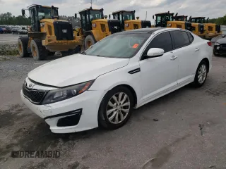 2015 Kia Optima EX z VIN 5XXGN4A73FG368408, wystawiony jako Copart lot #52720435 z przebiegiem 200 620 mil mil oraz Szkoda całkowita • Salvage title. Historia ofert i sprzedaży dostępna na DreamBid. Obrazek 1.