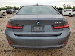 2021 BMW 3 Series 330i with VIN 3MW5R1J08M8B48101, listed as a Copart auction lot 57802525 with 47,604 mi miles and Salvage title. Bid and sale history available at DreamBid. Image 6.