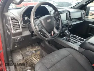 2017 Ford F-150 XL with VIN 1FTEW1EP1HFA32660, listed as a Copart auction lot 61466995 with 213,950 mi miles and Salvage title. Bid and sale history available at DreamBid. Image 8.