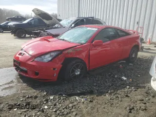 2002 Toyota Celica GT with VIN JTDDR32T820128683, listed as a Copart auction lot 47580415 with 0 mi miles and Salvage Title. Bid and sale history available at carsss.com. Image 1.
