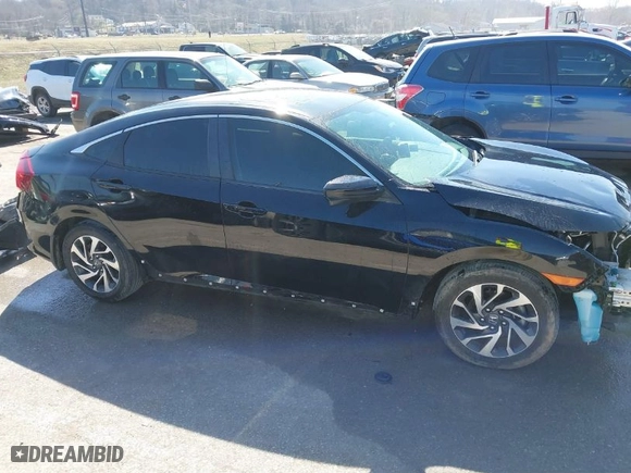 2016 Honda Civic Sedan EX with VIN 19XFC2F72GE072823, listed as a IAAI auction lot 41729129 with 93,290 mi miles. Bid and sale history available at carsss.com. Image 14.